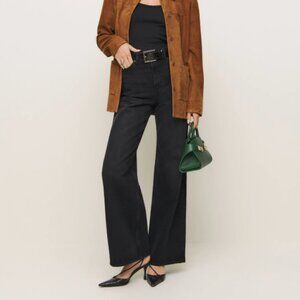 Reformation Cary High Rise Wide Leg Jeans